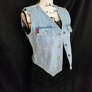Women's Unionbay vintage denim vest sz L